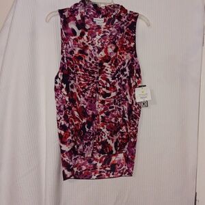 Liz Claiborne, Medium, Red, Purple, White, Black